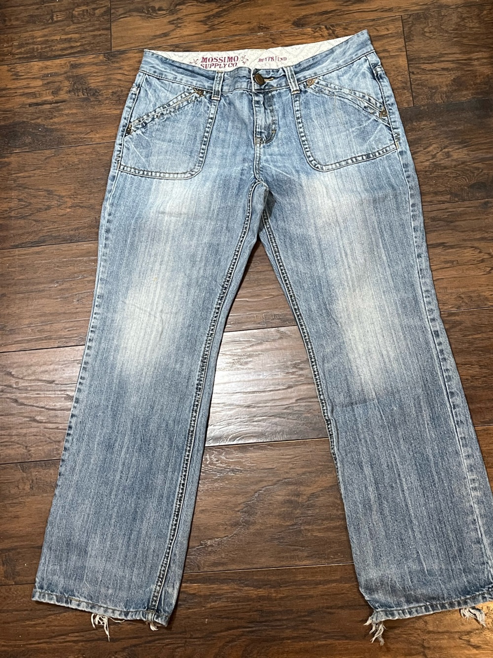 Mossimo Supply Co. Light Blue Straight Jeans